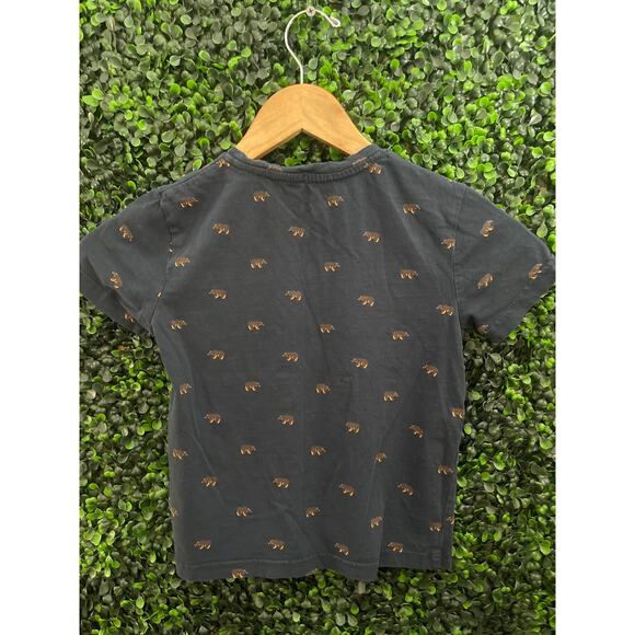 Craft + Flow Knitwear, Kids Bear T shirt Size 5 - Picture 4 of 4